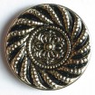 Modeknopf - ALTGOLD - Größe: 18mm