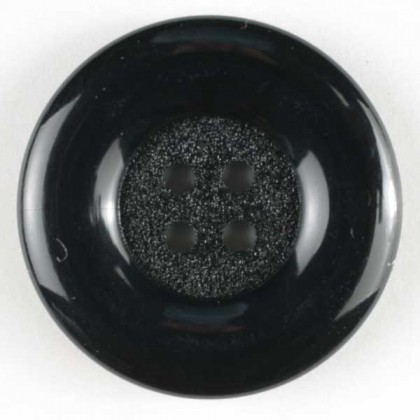 Modeknopf - SCHWARZ - Größe: 34mm