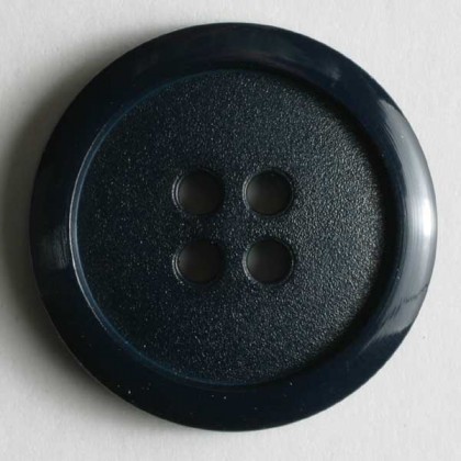 Modeknopf - MARINEBLAU - Größe: 14mm