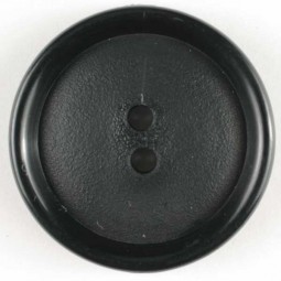 Modeknopf - SCHWARZ - Größe: 18mm