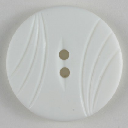Modeknopf - WEISS - Größe: 23mm
