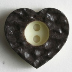 Modeknopf - BRAUN - Größe: 13mm