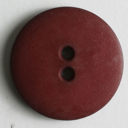 Modeknopf - WEINROT - Größe: 15mm