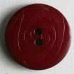 Modeknopf - WEINROT - Größe: 19mm