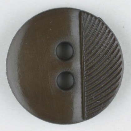 Modeknopf - BRAUN - Größe: 13mm