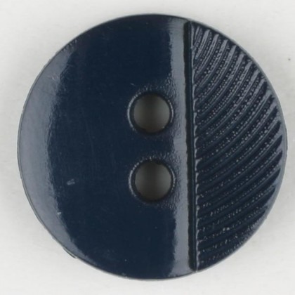 Modeknopf - BLAU - Größe: 13mm