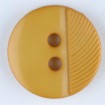 Modeknopf - GELB - Größe: 13mm