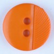 Modeknopf - ORANGE - Größe: 13mm