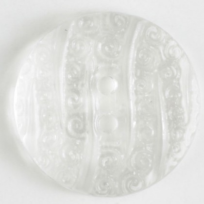 Modeknopf - TRANSPARENT - Größe: 18mm