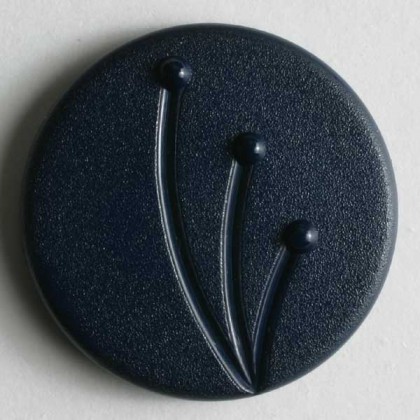 Modeknopf - MARINEBLAU - Größe: 18mm