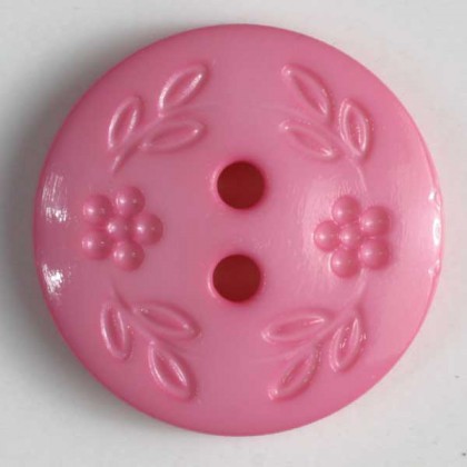 Modeknopf - PINK - Größe: 15mm