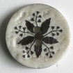 Modeknopf - BRAUN - Größe: 25mm