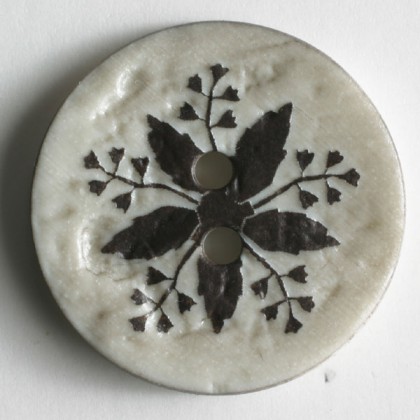 Modeknopf - BRAUN - Größe: 25mm