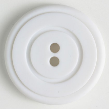 Modeknopf - WEISS - Größe: 23mm