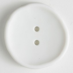 Modeknopf - WEISS - Größe: 38mm