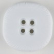 Modeknopf - REINWEISS - Größe: 32mm