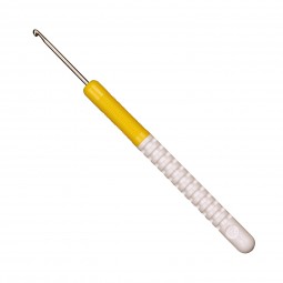 WOLLHÄKELNADEL MIT GRIFF Maß: 2,5mm/15cm