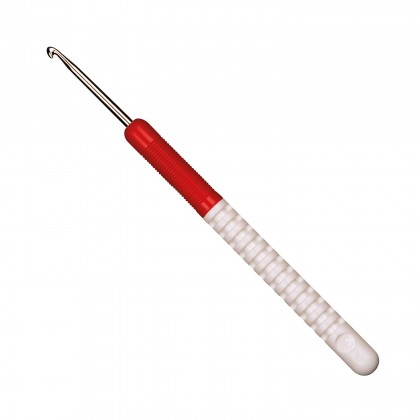 WOLLHÄKELNADEL MIT GRIFF Maß: 3,5mm/15cm