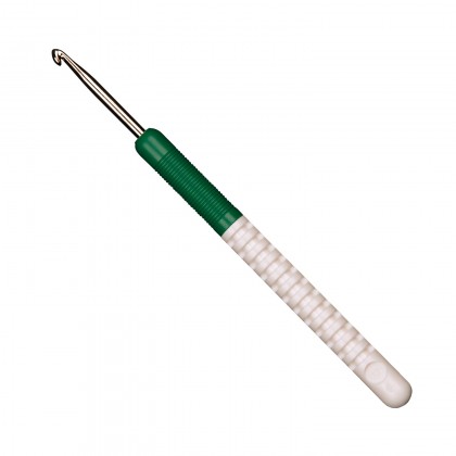 WOLLHÄKELNADEL MIT GRIFF Maß: 4mm/15cm
