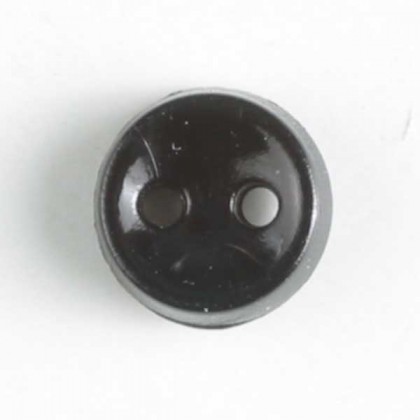 Kinderknopf - SCHWARZ - Größe: 7mm