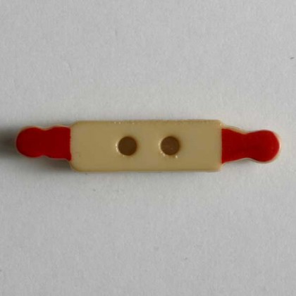 Kinderknopf Nudelholz - BEIGE - Größe: 25mm