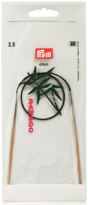 RUNDSTRICKNADEL Bambus Maß: 2,5mm/40cm