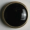 Zweiteiliger Knopf Kunststoff - SCHWARZ - Größe: 23mm
