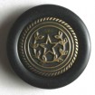 Zweiteiliger Knopf Kunststoff - SCHWARZ - Größe: 20mm