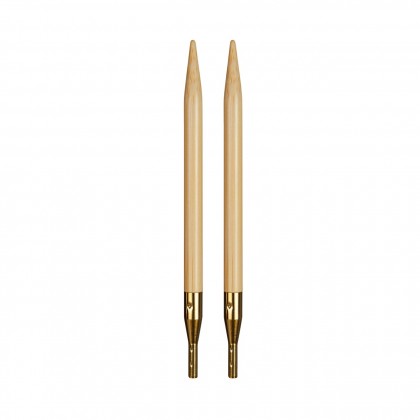 addiClick BAMBOO Spitzen Austauschbare Rundstricknadeln Maß: 9mm/12,5cm