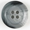 Modeknopf - GRAU - Größe: 15mm