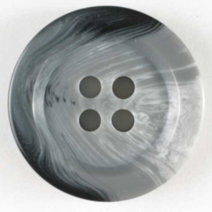 Modeknopf - GRAU - Größe: 15mm