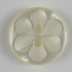Modeknopf - WEISS - Größe: 11mm