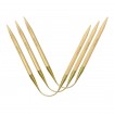 addiCraSyTrio BAMBOO LONG Nadelspiel Maß: 6mm/30cm