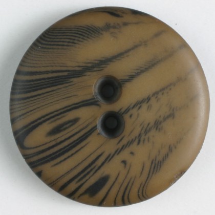 Modeknopf - BRAUN - Größe: 18mm