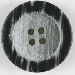 Modeknopf - GRAU - Größe: 28mm