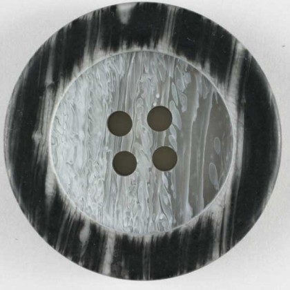 Modeknopf - GRAU - Größe: 28mm