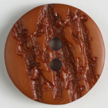 Modeknopf - BRAUN - Größe: 25mm