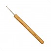 OLIVENHOLZ-GARNHÄKELNADEL Maß: 0,5mm/15cm