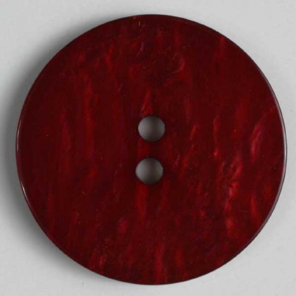 Modeknopf - WEINROT - Größe: 23mm