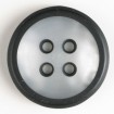 Modeknopf - SCHWARZ - Größe: 23mm