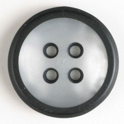Modeknopf - SCHWARZ - Größe: 23mm