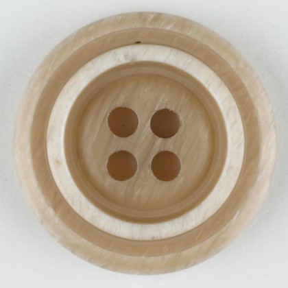 Modeknopf - BEIGE - Größe: 20mm
