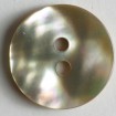 Echt-Perlmuttknopf - BEIGE - Größe: 15mm