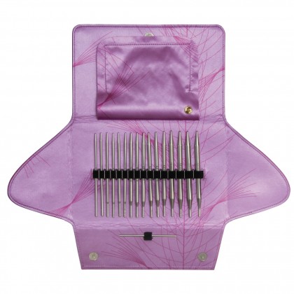 addiClick LACE Long Tips Austauschbare Rundstricknadeln Maß: 3,5-8mm/60-100cm Set