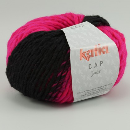 CAP JUNIOR - NEGRO/ FUCSIA (64)
