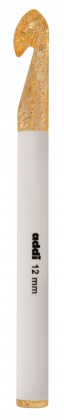 WOLLHÄKELNADEL CHAMPAGNER Maß: 20mm/23cm