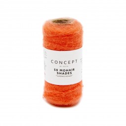 50 MOHAIR SHADES - CONCEPT - CORAL (42)