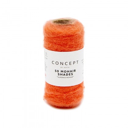 50 MOHAIR SHADES - CONCEPT - CORAL (42)