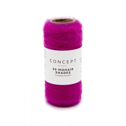 50 MOHAIR SHADES - CONCEPT - FUCSIA (38)