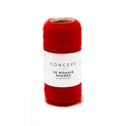 50 MOHAIR SHADES - CONCEPT - ROJO (43)